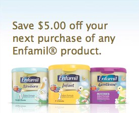 $5 Off Enfamil Printable Coupon! | Baby Coupons and Stuff