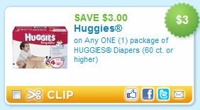 Huggies Diaper Coupon