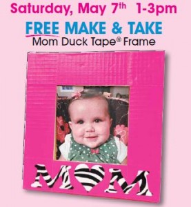 AC Moore Mother's Day Frame Free Make and Take