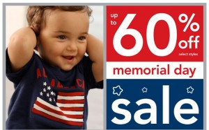Carter's Memorial Day Sale Plus Coupon!