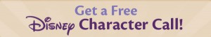 Free Disney Character Call for potty training