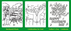 Free Father's Day Coloring Pages from Crayola