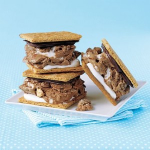 S'mores Ice Cream Sandwiches Recipe | MyRecipes.com